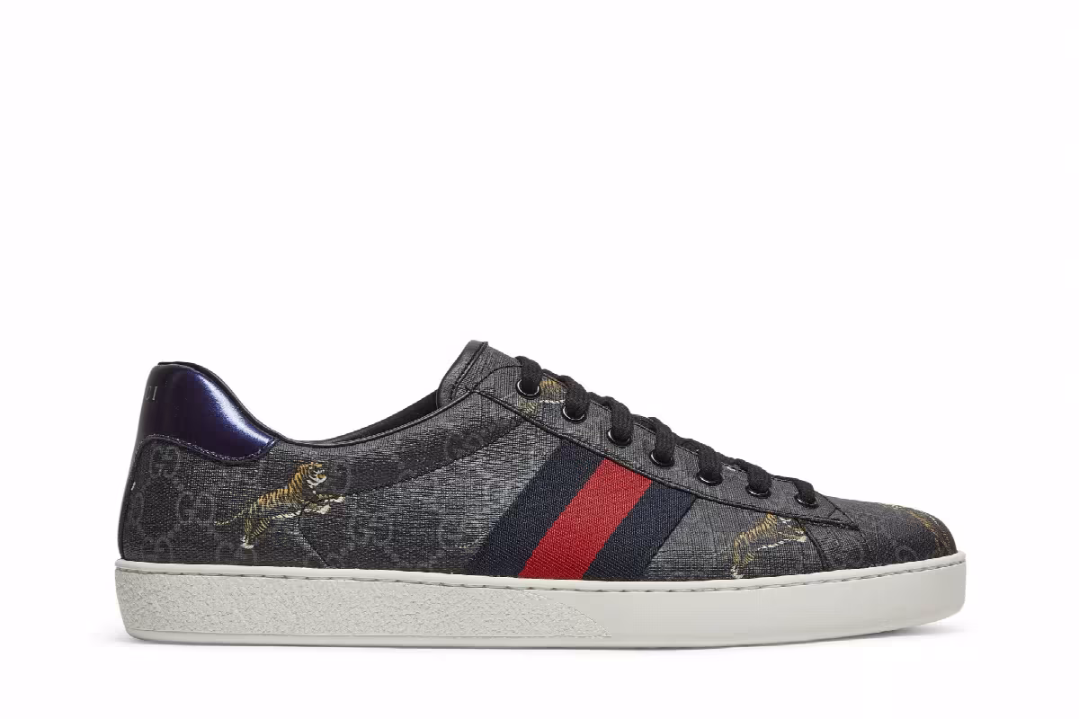 Gucci Ace GG Supreme Tigers, view 2