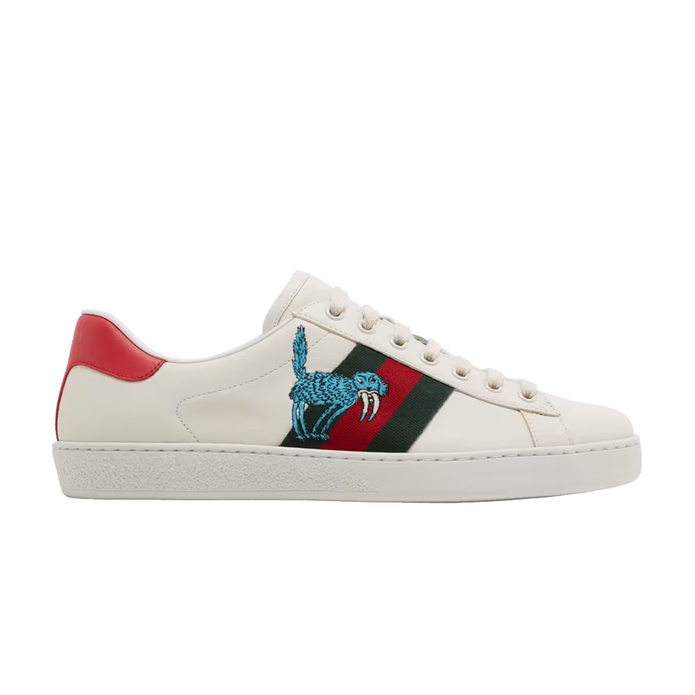 Freya Hartas x Gucci Ace Mythical Creature - White