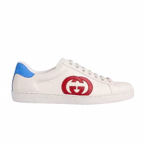 Gucci Ace 'Interlocking G - White Red Blue'