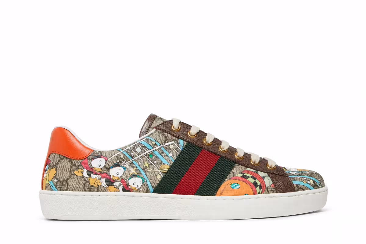 Disney x Gucci Ace Huey, Dewey and Louie, view 2
