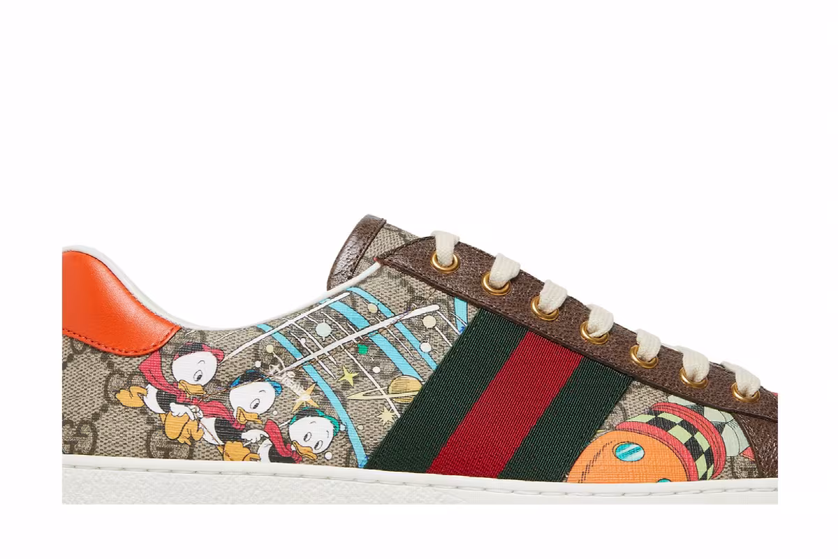 Disney x Gucci Ace Huey, Dewey and Louie, view 3