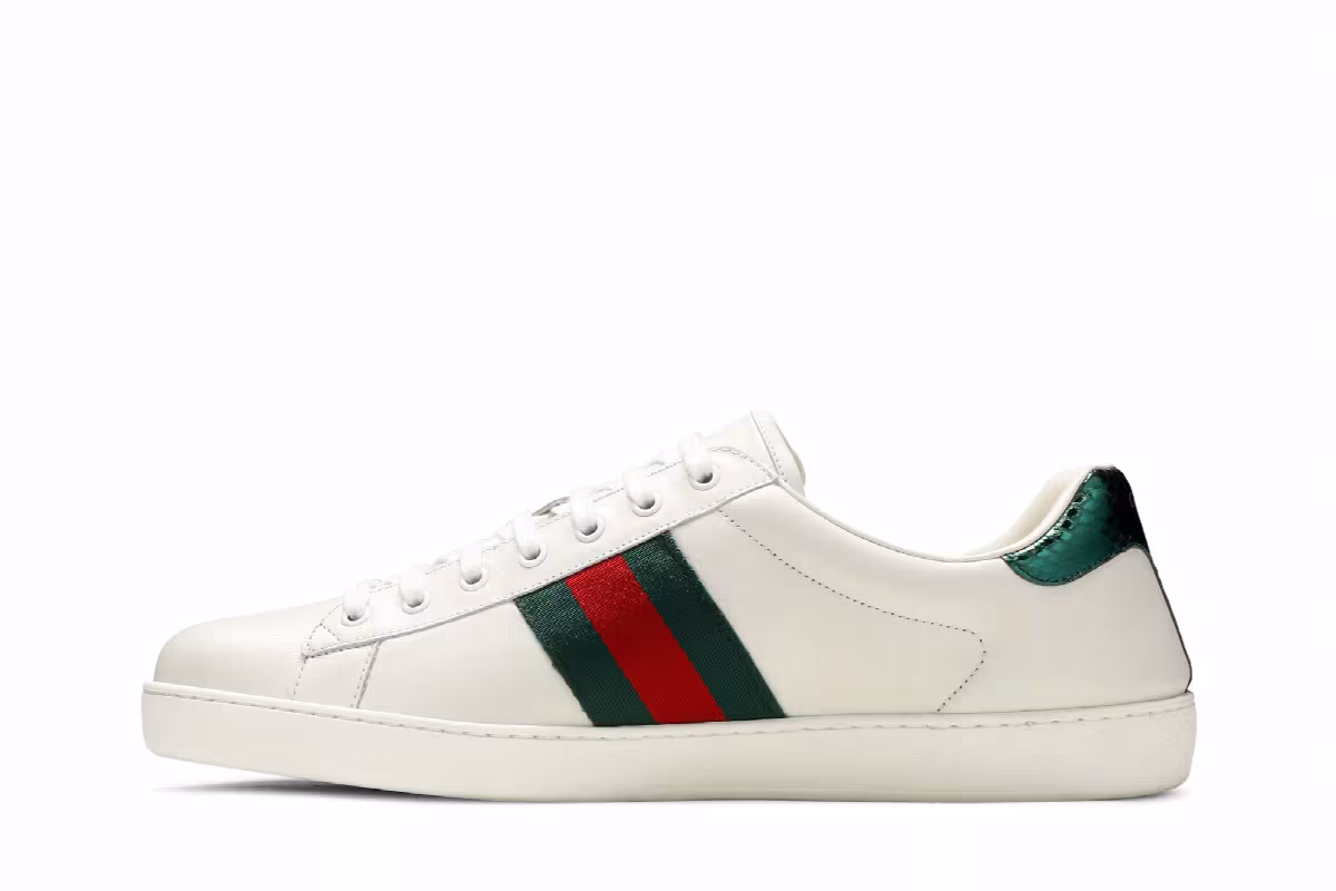 Gucci Ace Embroidered Tiger, view 4