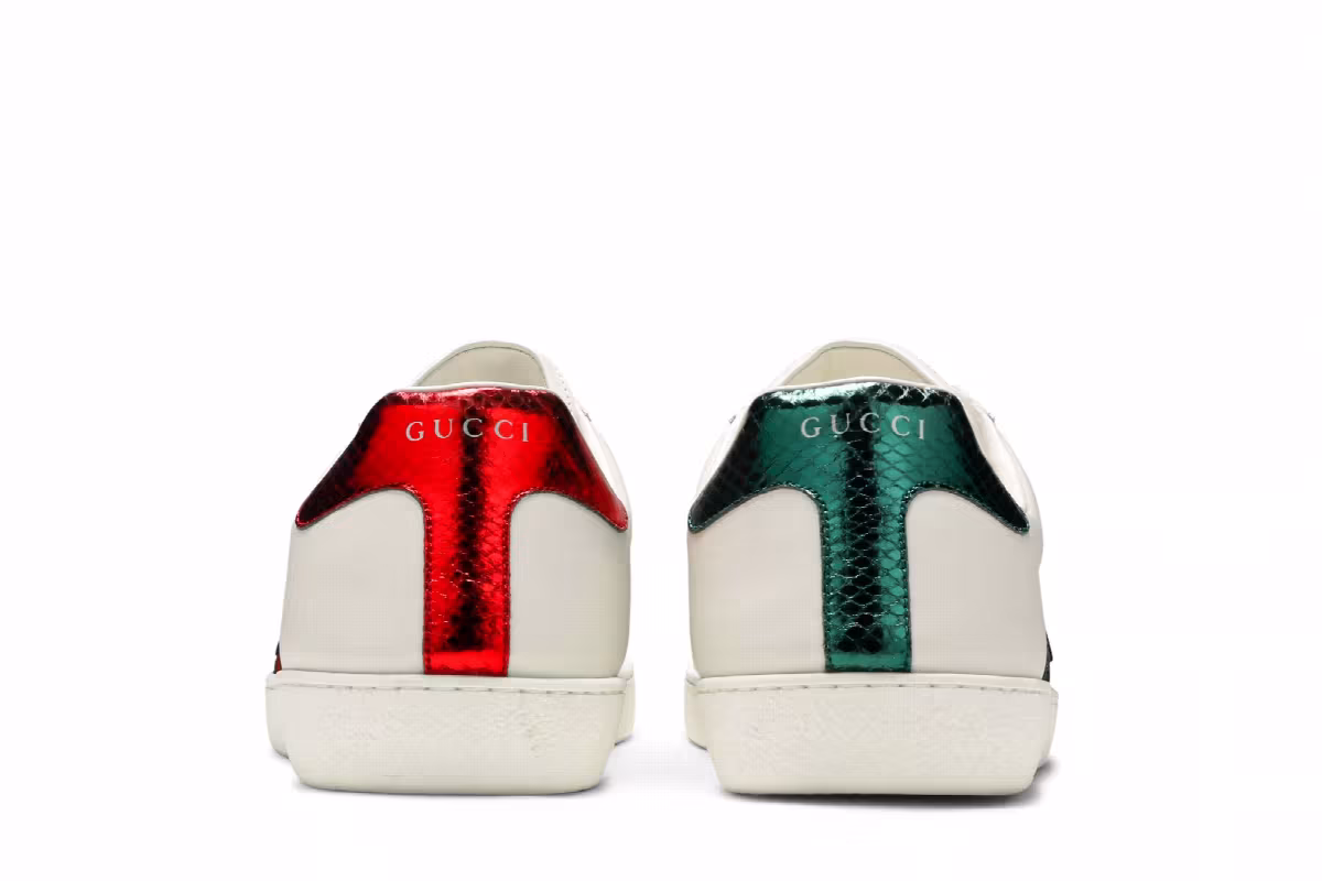 Gucci Ace Embroidered Tiger, view 7