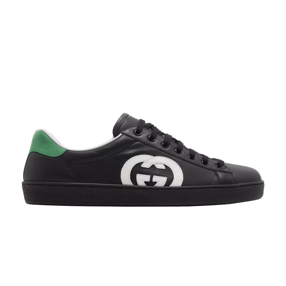 Gucci Ace Interlocking G - Black White
