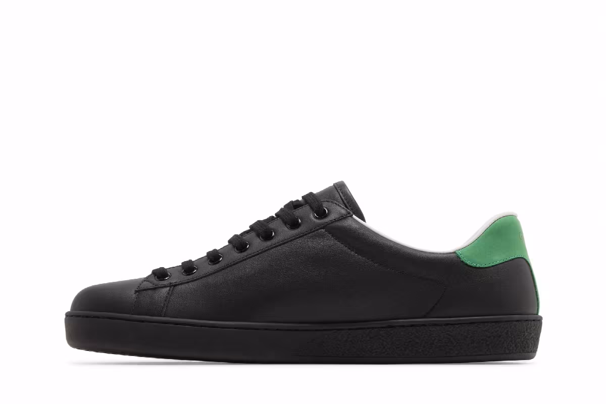 Gucci Ace Interlocking G - Black White, view 4