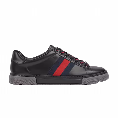 Gucci Ace Sneaker 'Black Leather'