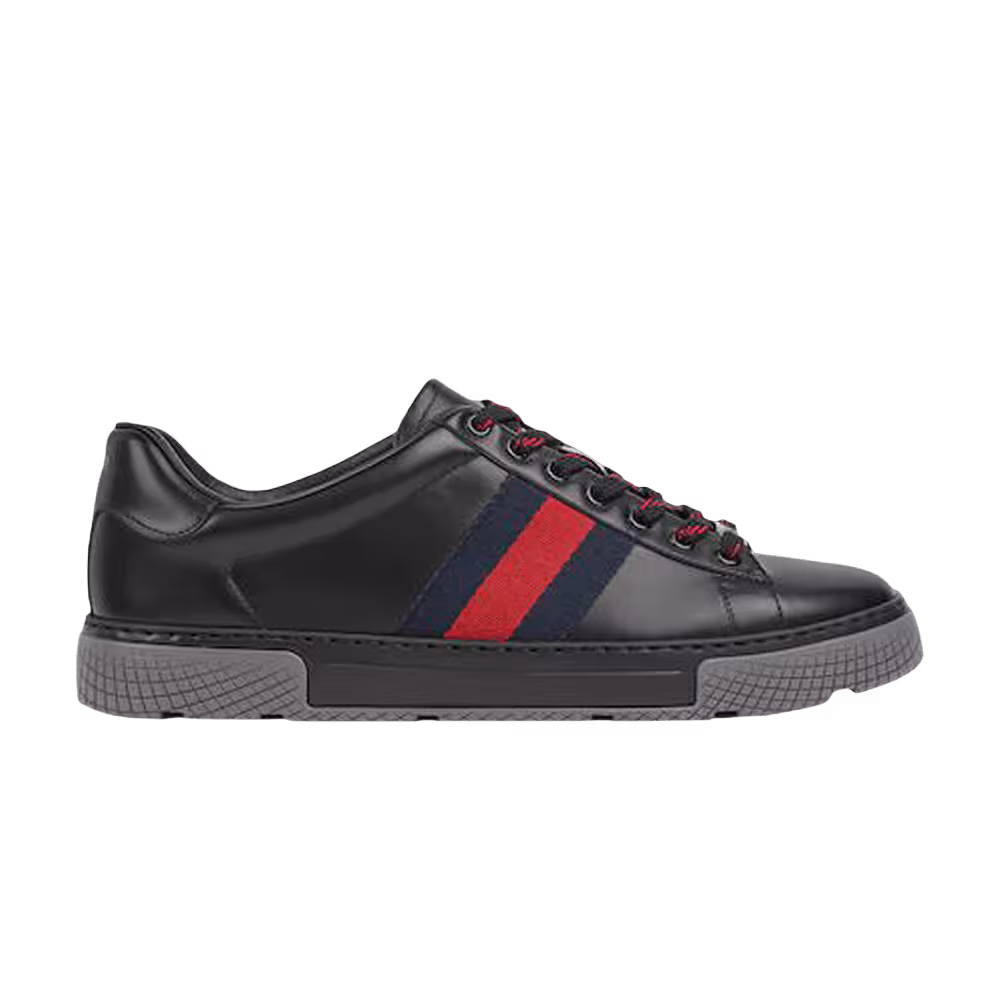Gucci Ace Sneaker Black Leather