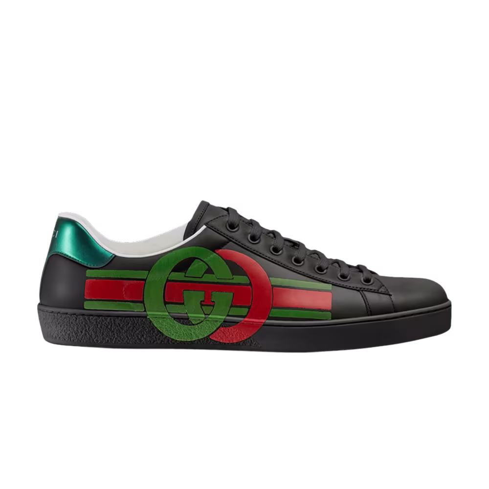 Gucci GG Ace Black Green Red