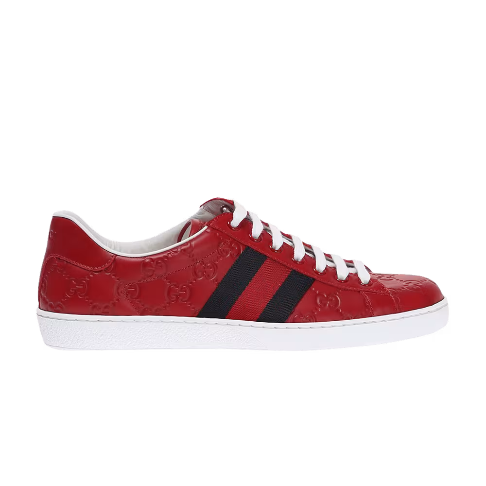 Gucci Ace Signature Red