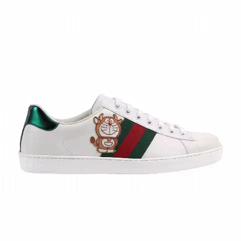 Doraemon x Gucci Ace 'Ivory Devil Patch'