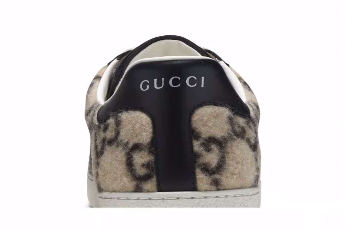 Gucci GG Wool Ace Beige, view 8