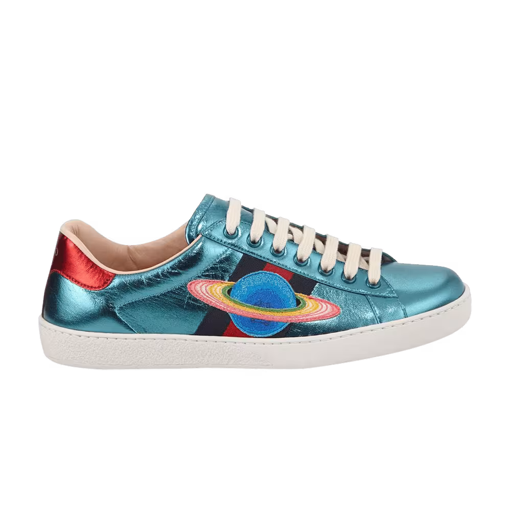 Gucci Ace Metallic Saturn