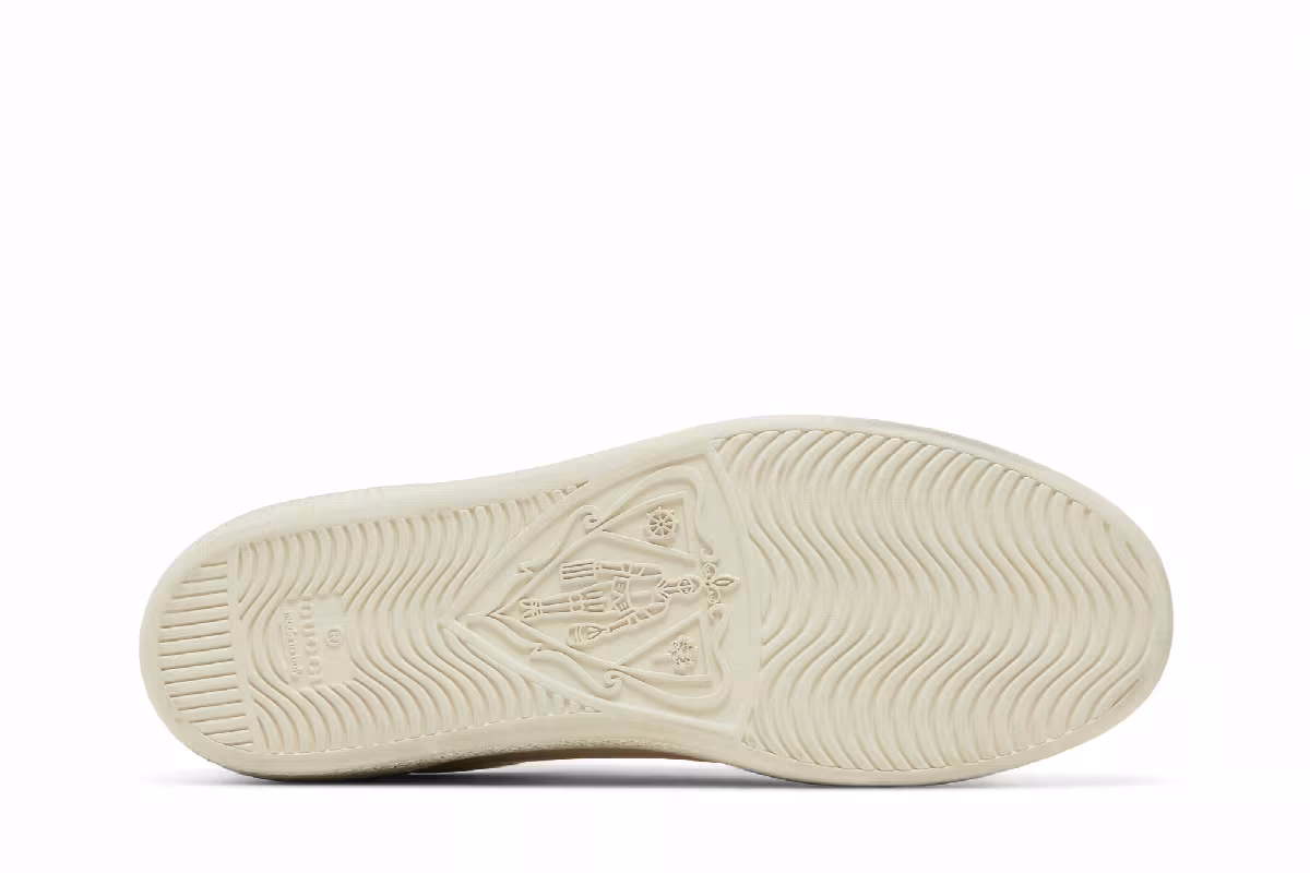 Disney x Gucci Women's Ace Low Mickey Mouse - Ivory, view 5