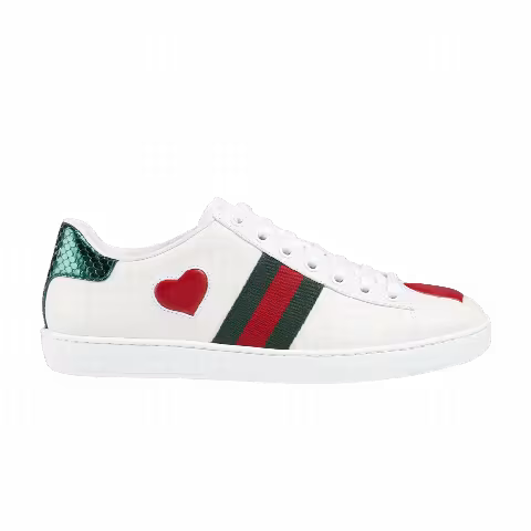 Gucci Wmns Ace Low 'Heart'