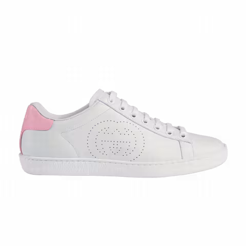 Gucci Wmns Ace 'Interlocking G - White Pink'