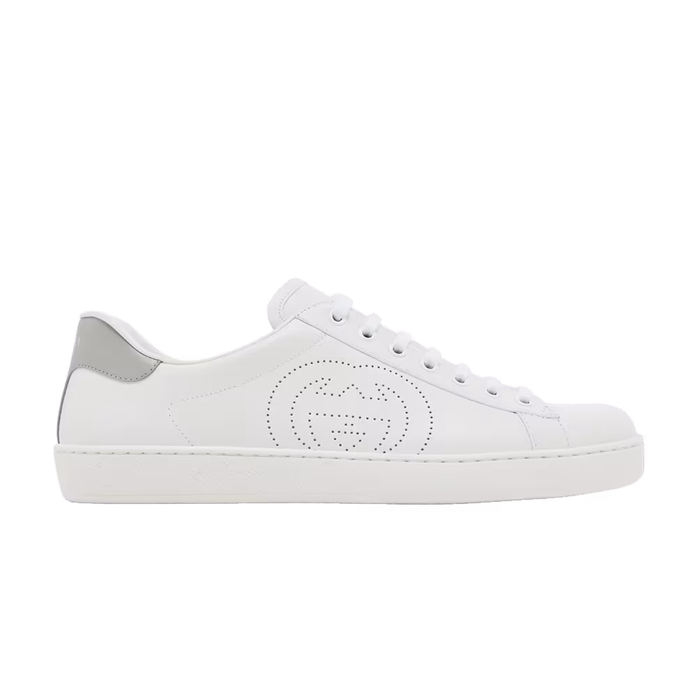 Gucci Women's Ace Interlocking G - White Grey