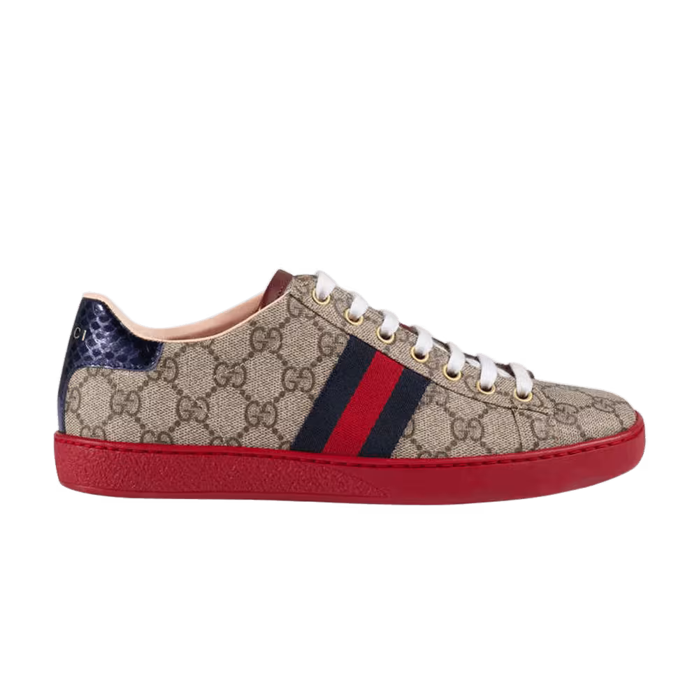 Gucci Women's Ace GG Supreme Brown