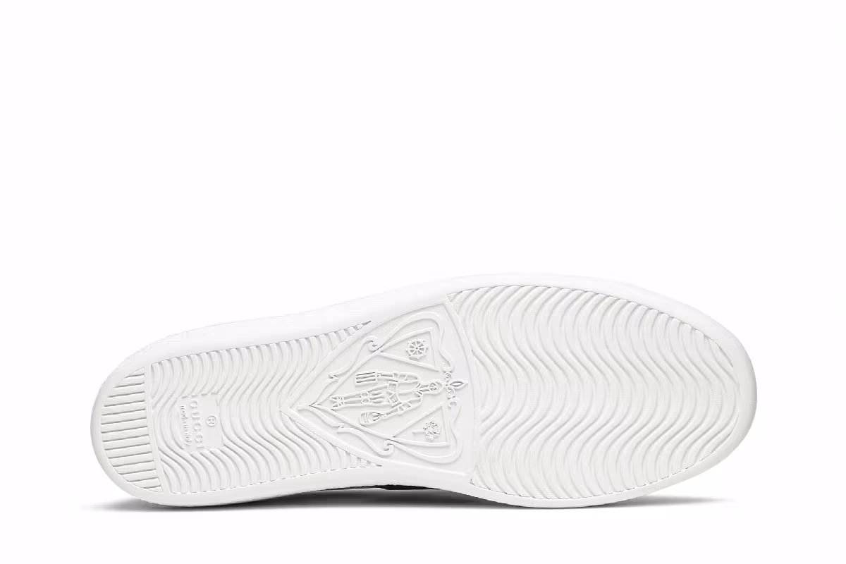 Gucci Women's Ace Low Bee Embroidered, view 5