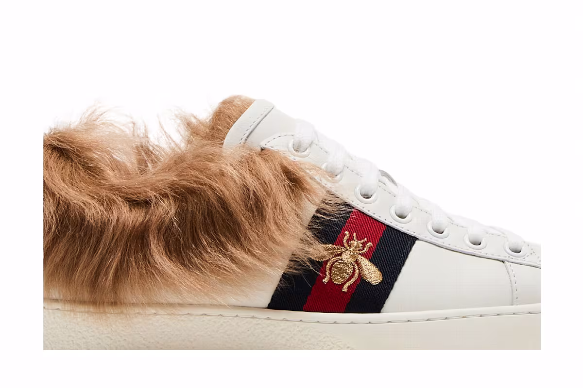 Women's Gucci Ace Sneaker Wool, view 3