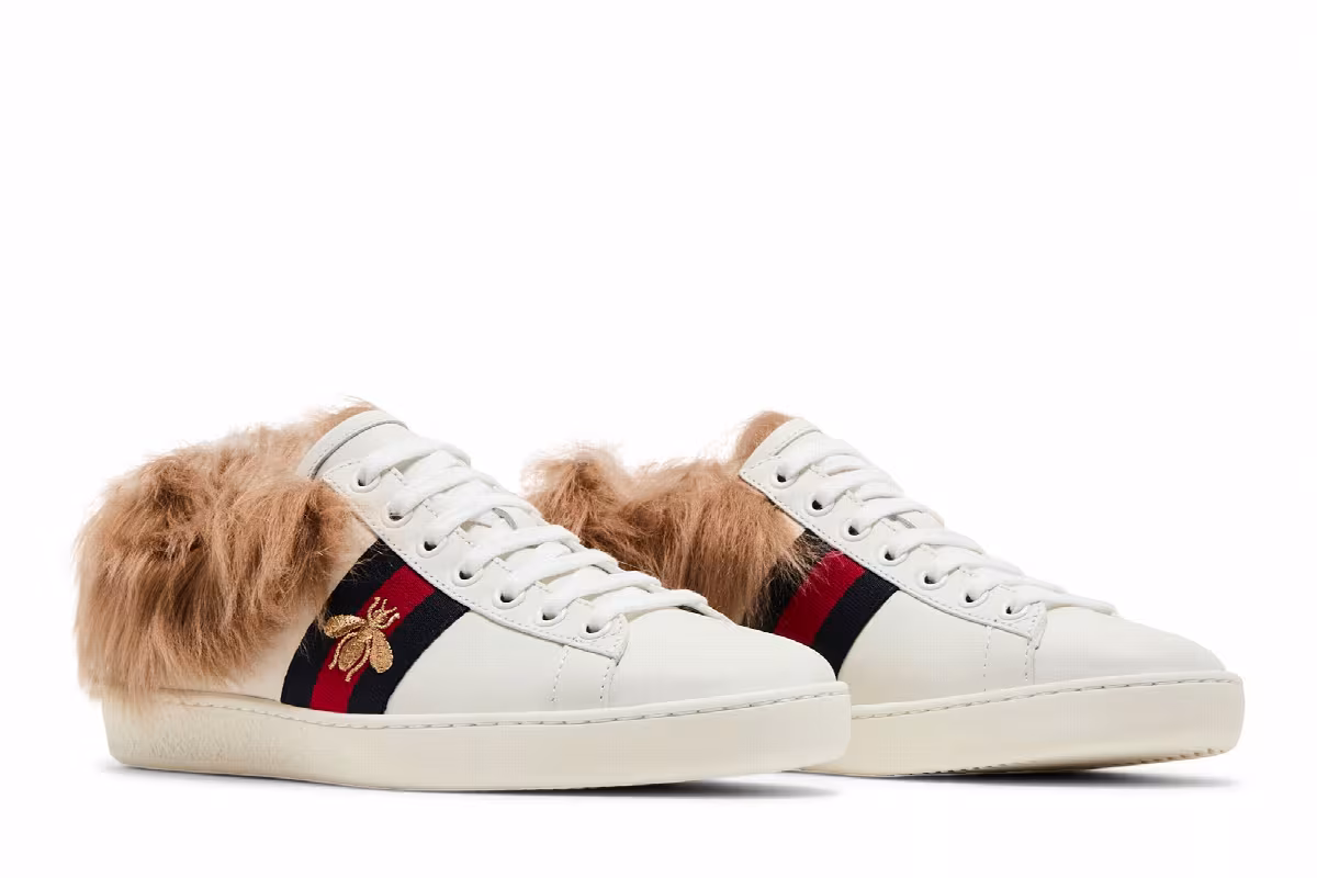 Women's Gucci Ace Sneaker Wool, view 9