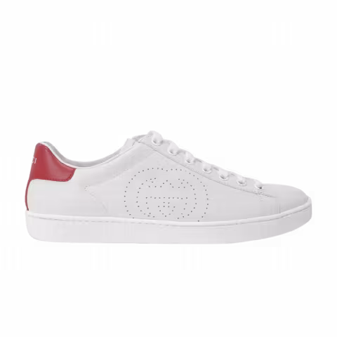 Gucci Wmns Ace 'Interlocking G - White Red'