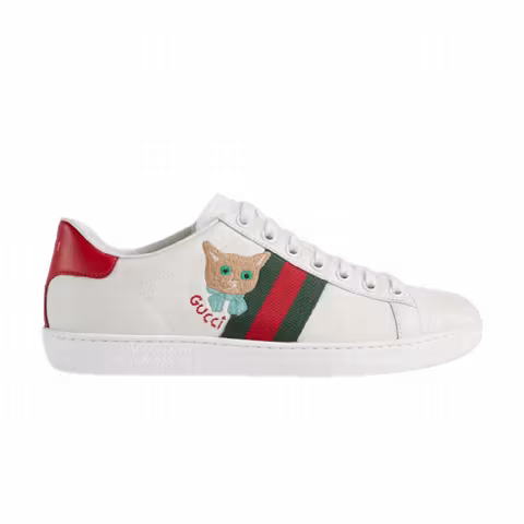 Gucci Wmns Ace 'Cat Embroidery'