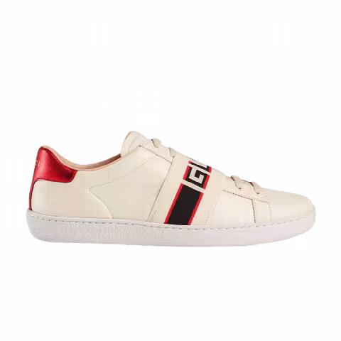Gucci Wmns Ace 'Stripe Ivory'