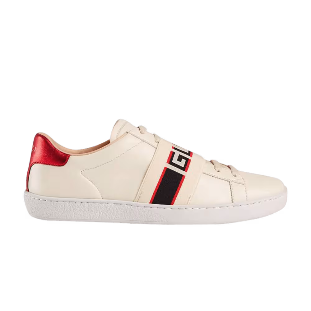Gucci Women's Ace Stripe Ivory