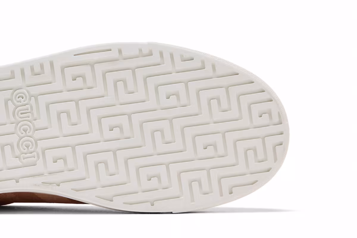 Gucci Women's Ace Web Sneaker Pink, view 6