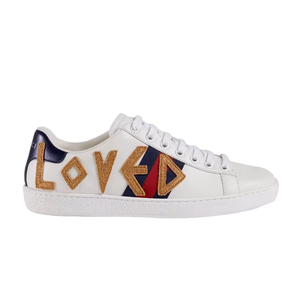 Gucci Women's Ace Embroidered Loved