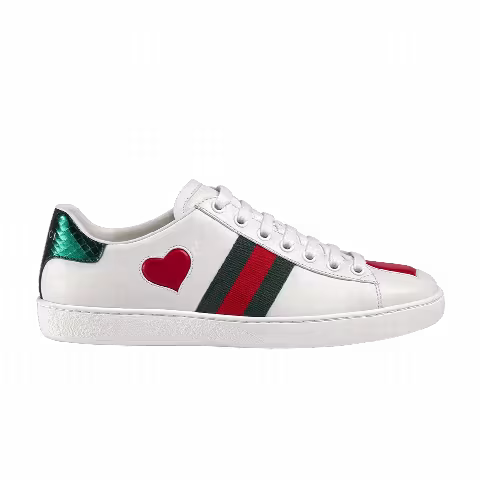 Gucci Wmns Ace Low 'Heart'