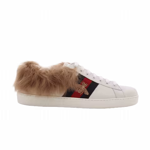 Gucci Wmns Ace Wool Embroidered 'Bee'