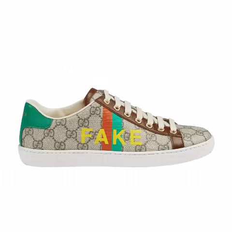 Gucci Wmns Ace 'Fake/Not Print'