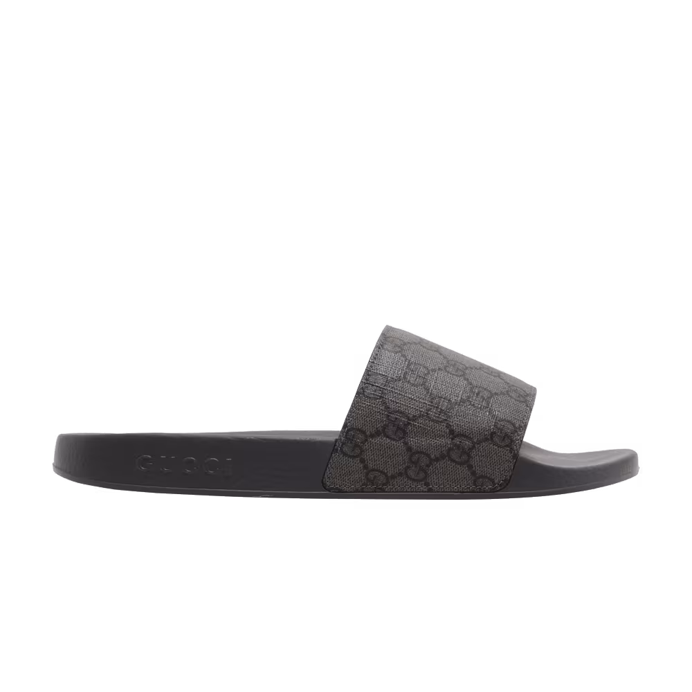 Gucci Slide Grey Monogram