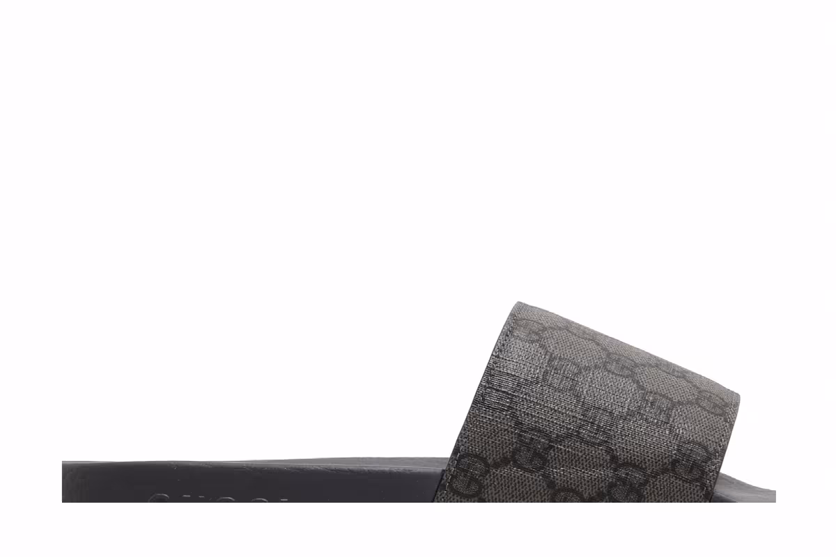 Gucci Slide Grey Monogram, view 3
