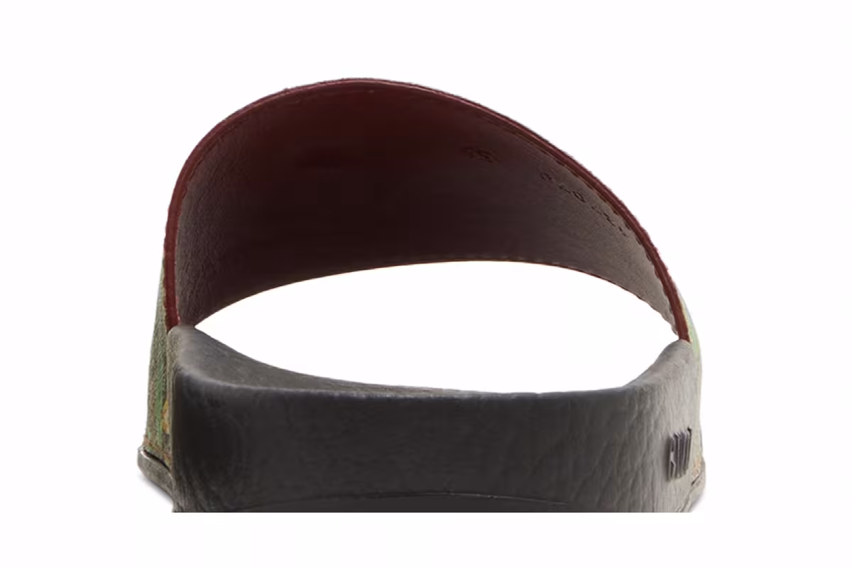 Gucci Women's Pursuit GG Supreme Slide Flowers, view 8