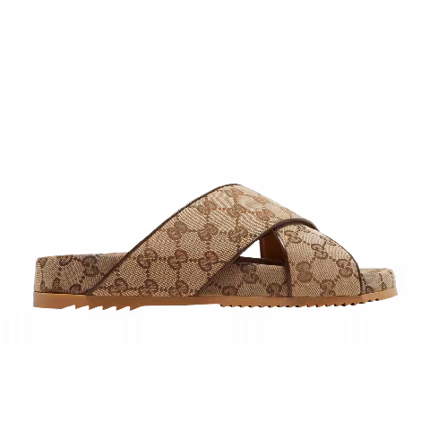 Gucci GG Slide Sandal 'Beige'