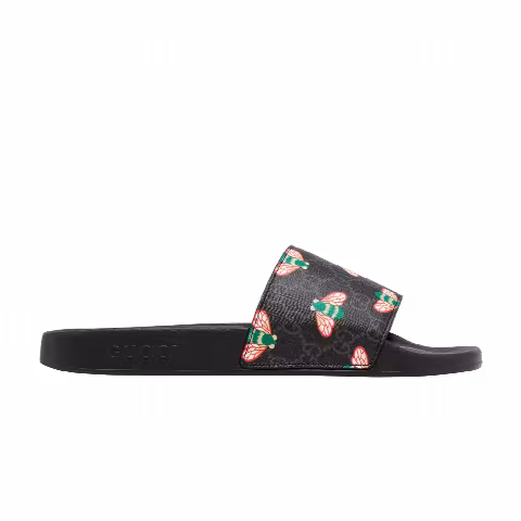 Gucci GG Supreme Slide 'Bee Print'