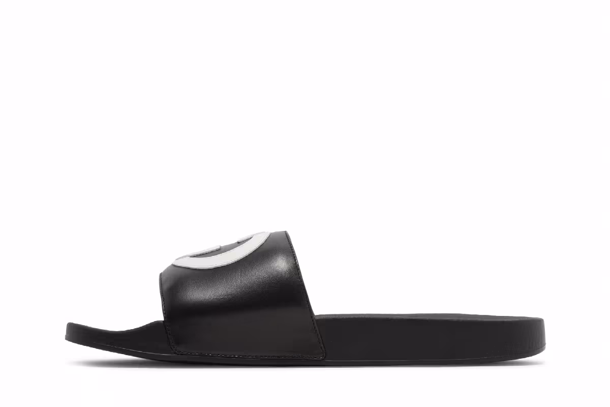 Gucci Slide Interlocking G - Black, view 4