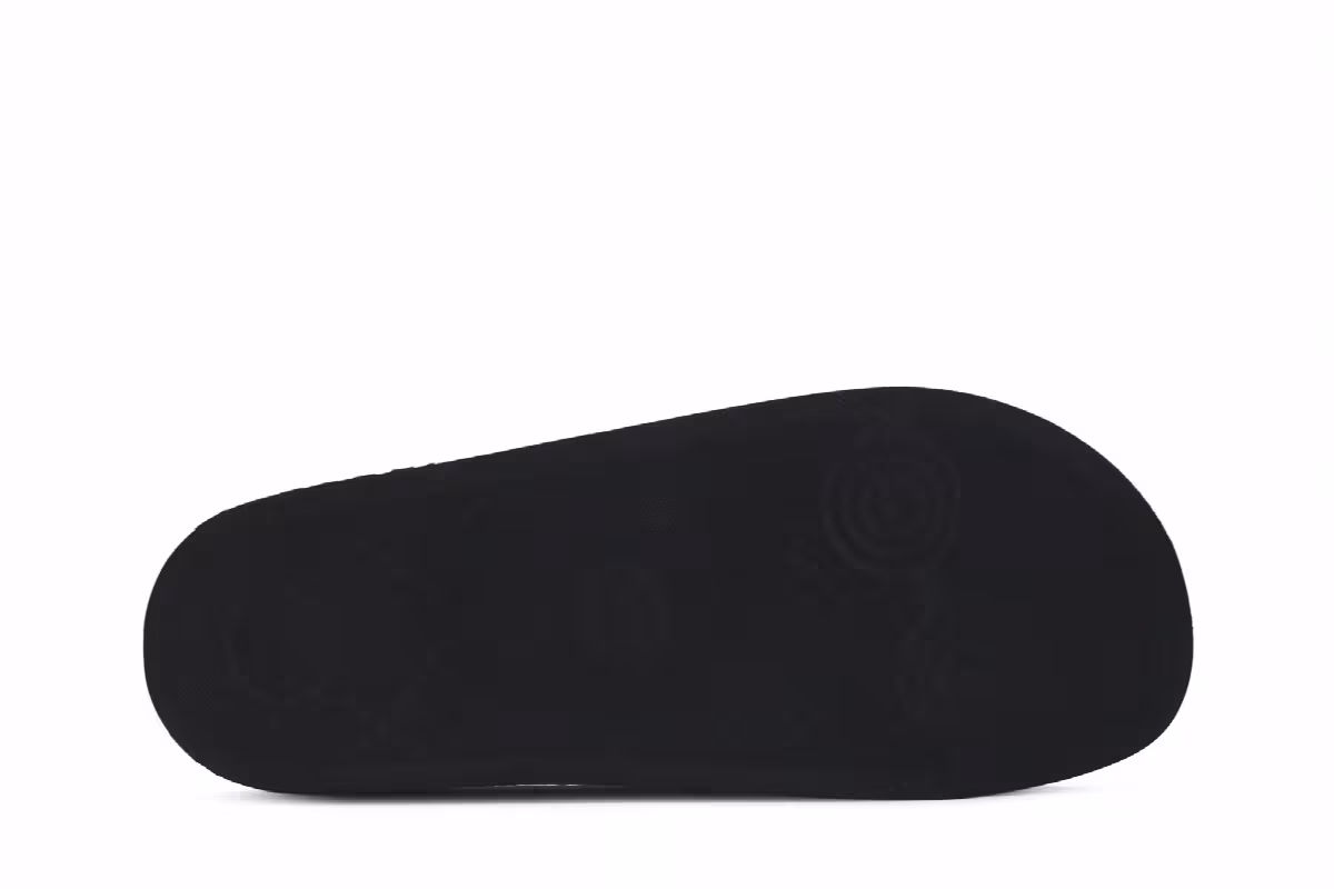 Gucci Women's Logo Rubber Slide Black, view 5
