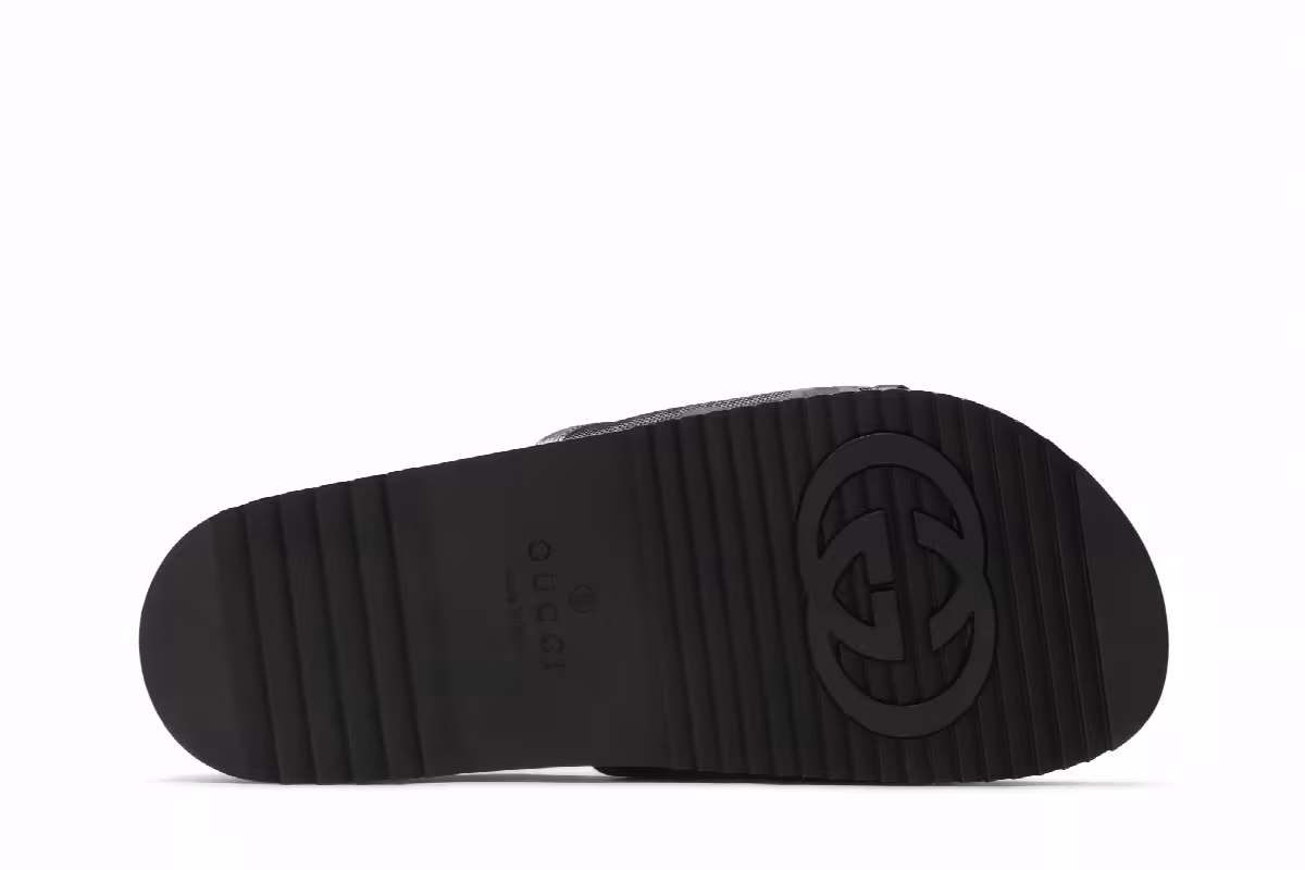 Gucci Off The Grid Slide GG Black, view 5
