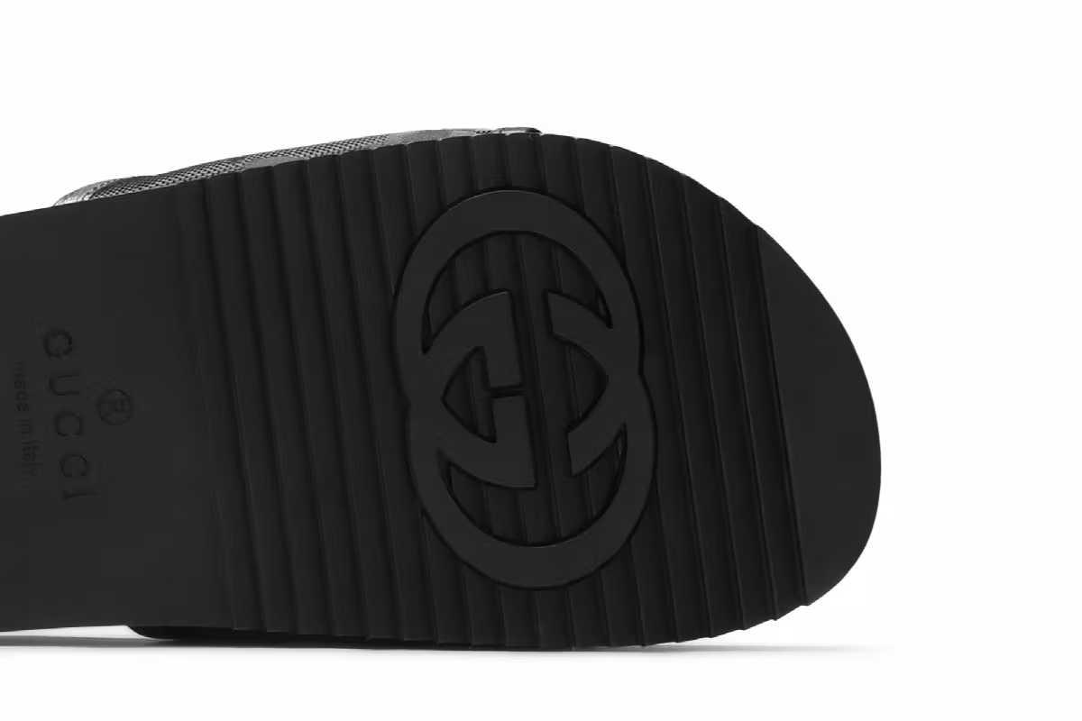 Gucci Off The Grid Slide GG Black, view 6