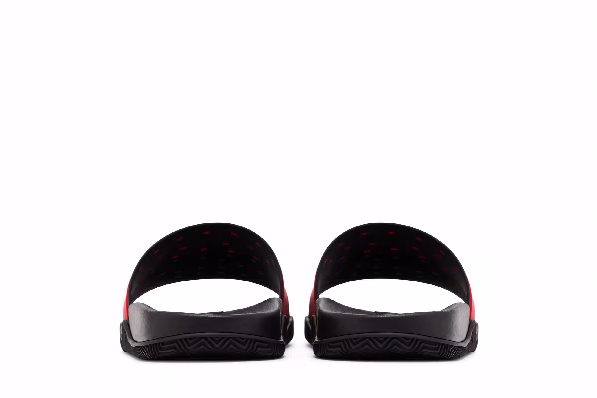 Gucci Women's Slide Interlocking G - Black Red Green, view 7