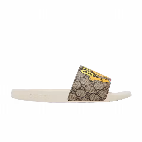 Pablo Delcielo x Gucci GG Supreme Slide 'Cat'