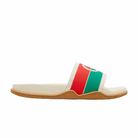 Gucci Slide 'Interlocking G - Orange Green'