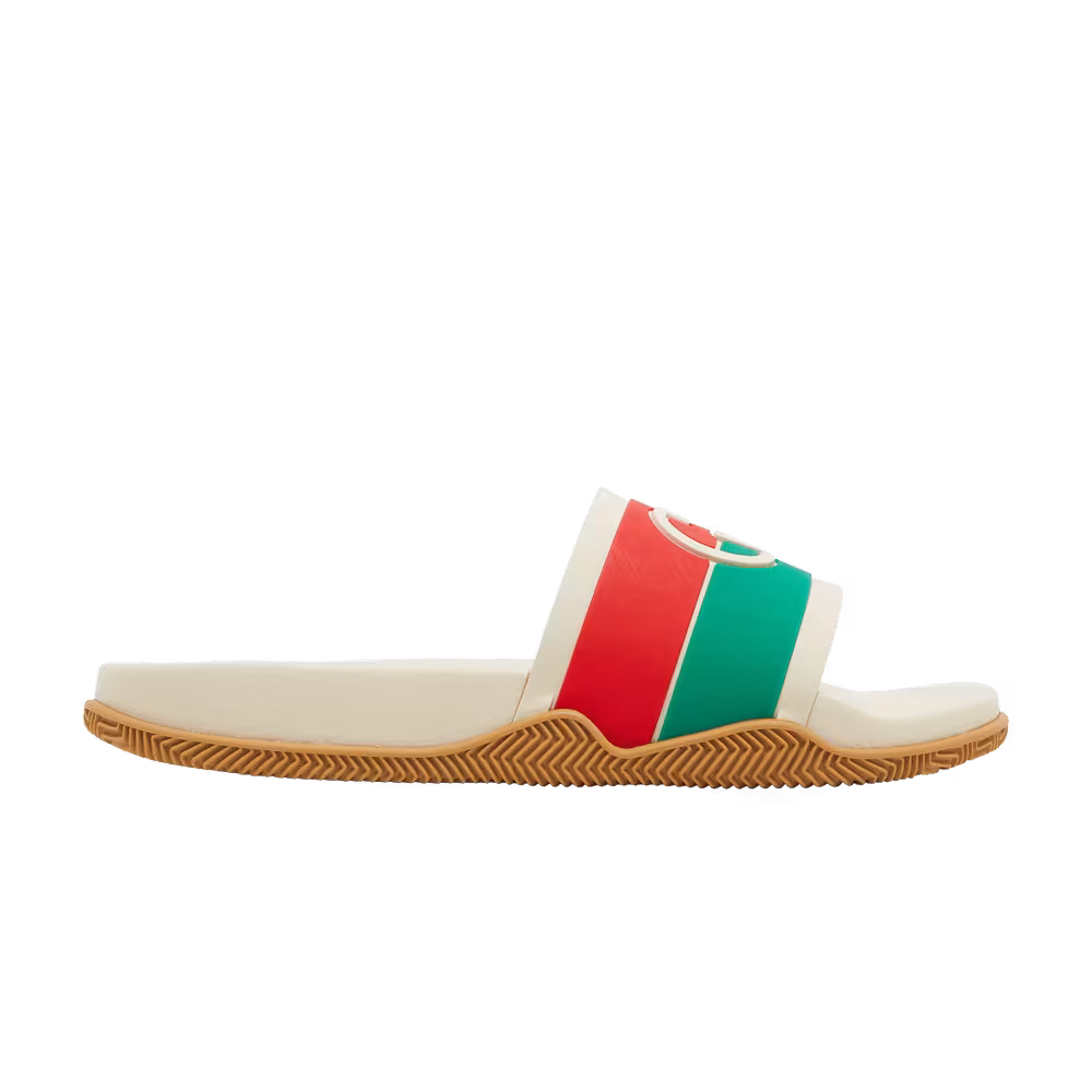 Gucci Slide Interlocking G - Orange Green
