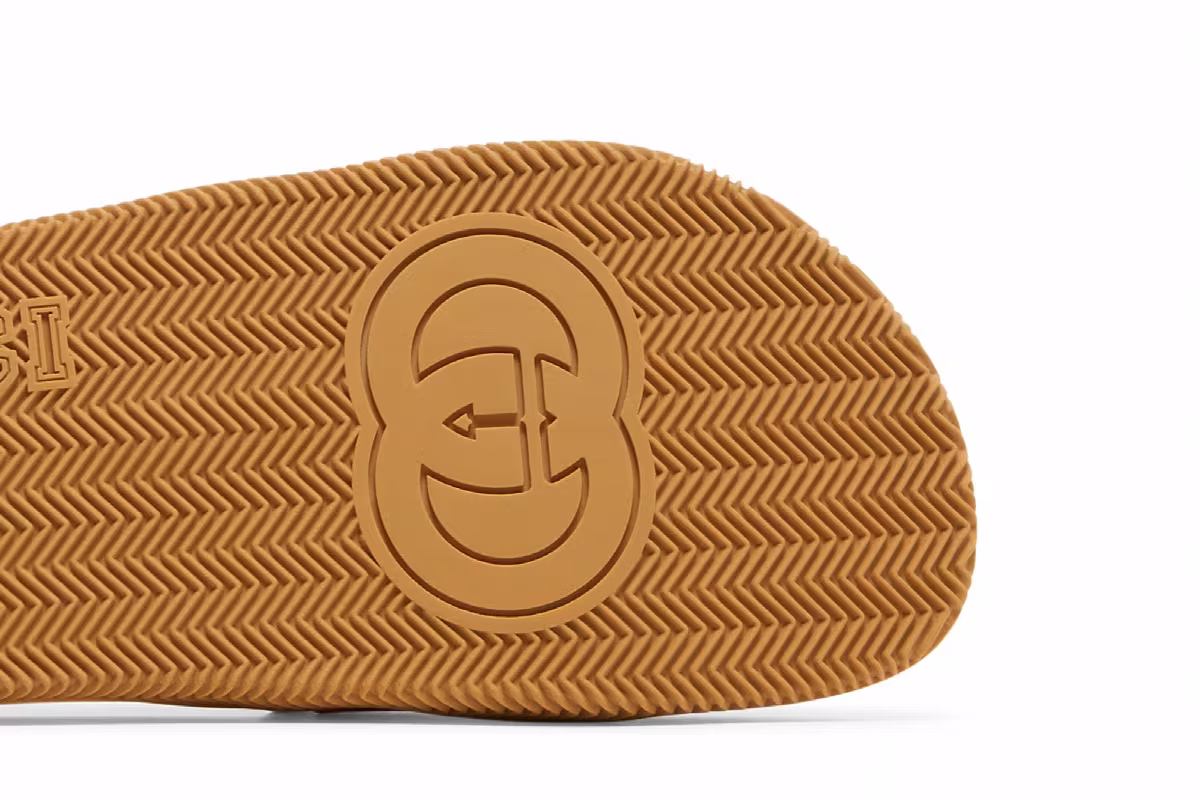 Gucci Slide Interlocking G - Orange Green, view 6