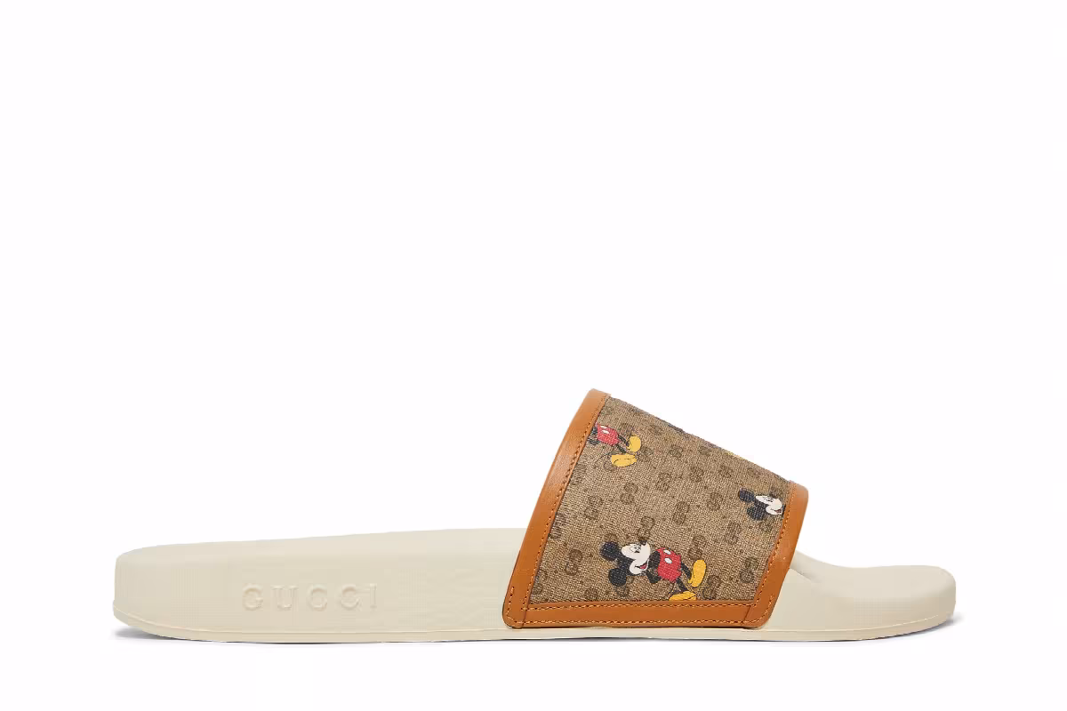 Disney x Gucci GG Slide Mickey Mouse, view 2