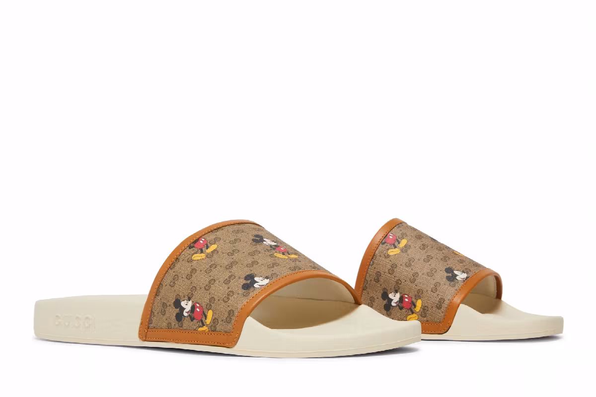 Disney x Gucci GG Slide Mickey Mouse, view 9