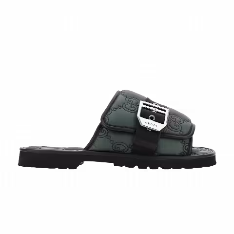 Gucci GG Slide Sandal 'Green'